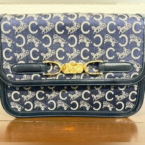 Vintage Celine C Macadam Shoulder bag